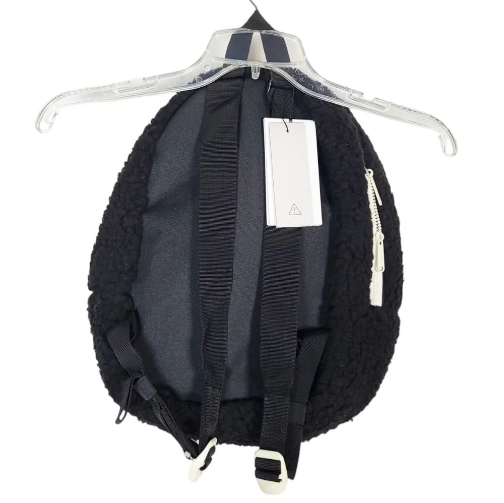 HERSCHEL Black Fleece Small Grove Backpack NWT